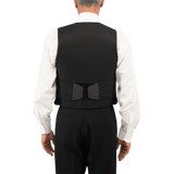 Anorak Rhodium® VIP I Stik & Skudsikker Vest i elegant, lavprofil design, set bagfra med hook & loop-lukninger.