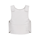 Anorak Titanium® Concealable I Stik & Skudsikker Vest i hvidt design, niveau IIIA beskyttelse, skjul under almindeligt tøj.
