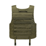 Anorak Titanium® Tactical I Stik & Skudsikker Vest i olivengrøn, blød kropsbeskyttelse niveau IIIA, ideel til politi og militær.