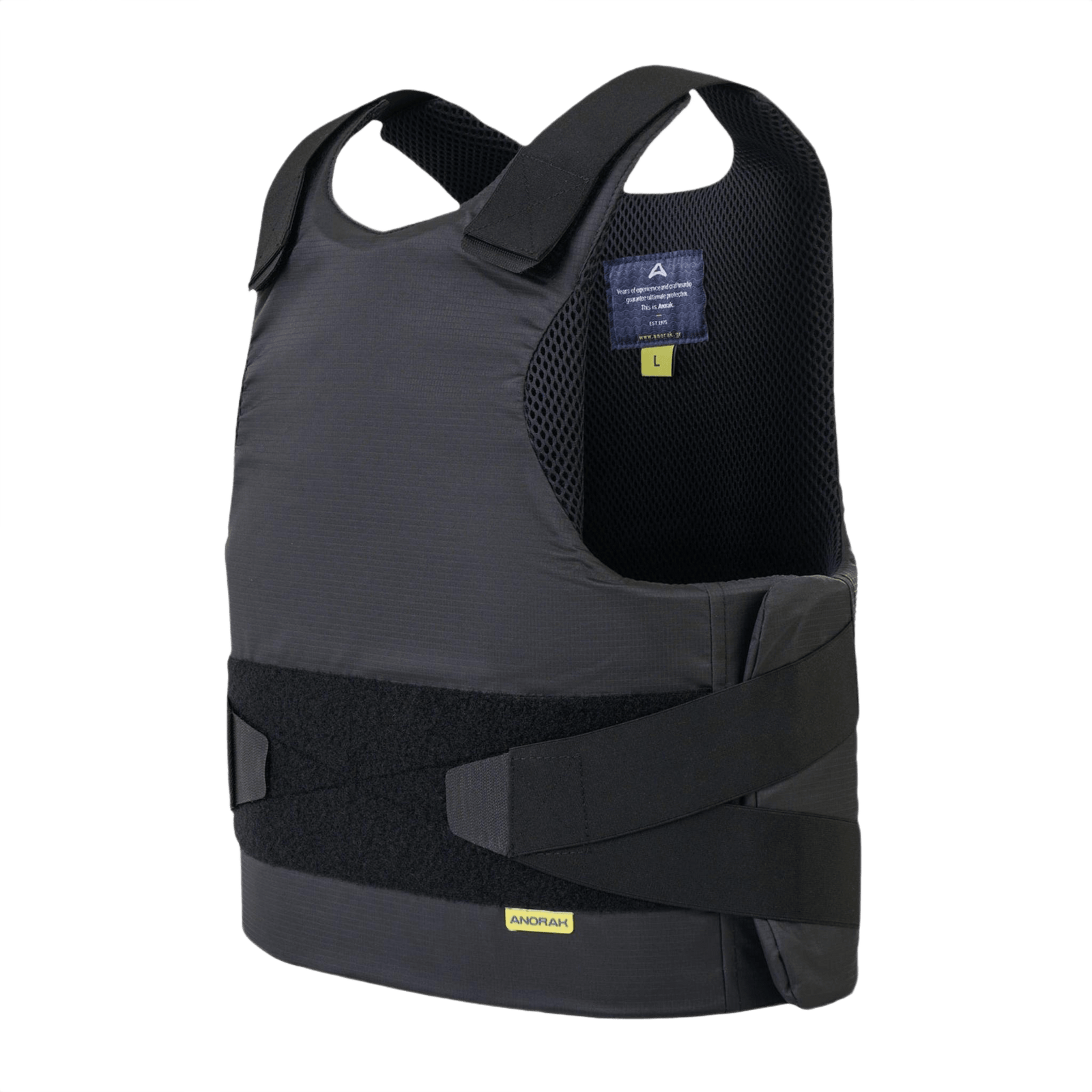 Anorak Topaz® Concealable II Stiksikker Vest, blød rustning til maksimal beskyttelse og høj skjulbarhed, NIJ 0115.00 STD-certificeret