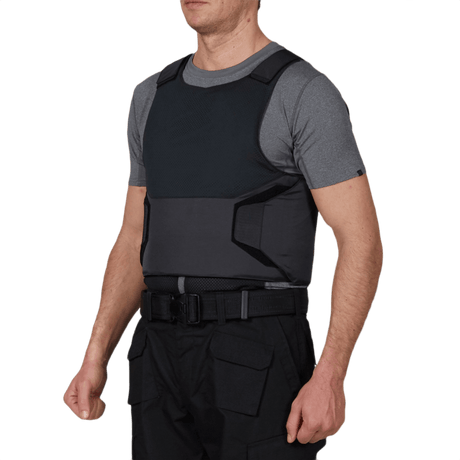 Anorak Topaz® Concealable I Stiksikker Vest, kniv- og spidssikker vest for maksimal Level 1 beskyttelse og skjulbarhed under tøj.