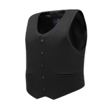 Anorak VIP I Cover - Tuxedo vest for discreet and comfortable full body coverage with secure hook & loop closure, black color.