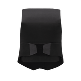 Anorak VIP I Cover - sort vest-cover med hook & loop lukning, designet til omfattende kropsdækning og lav synlighed under jakkesæt.