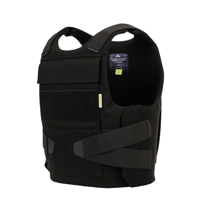 Anorak Duty II Cover vest for police, made with CORDURA® and Coolmax®, offering ergonomic design and antibacterial properties.