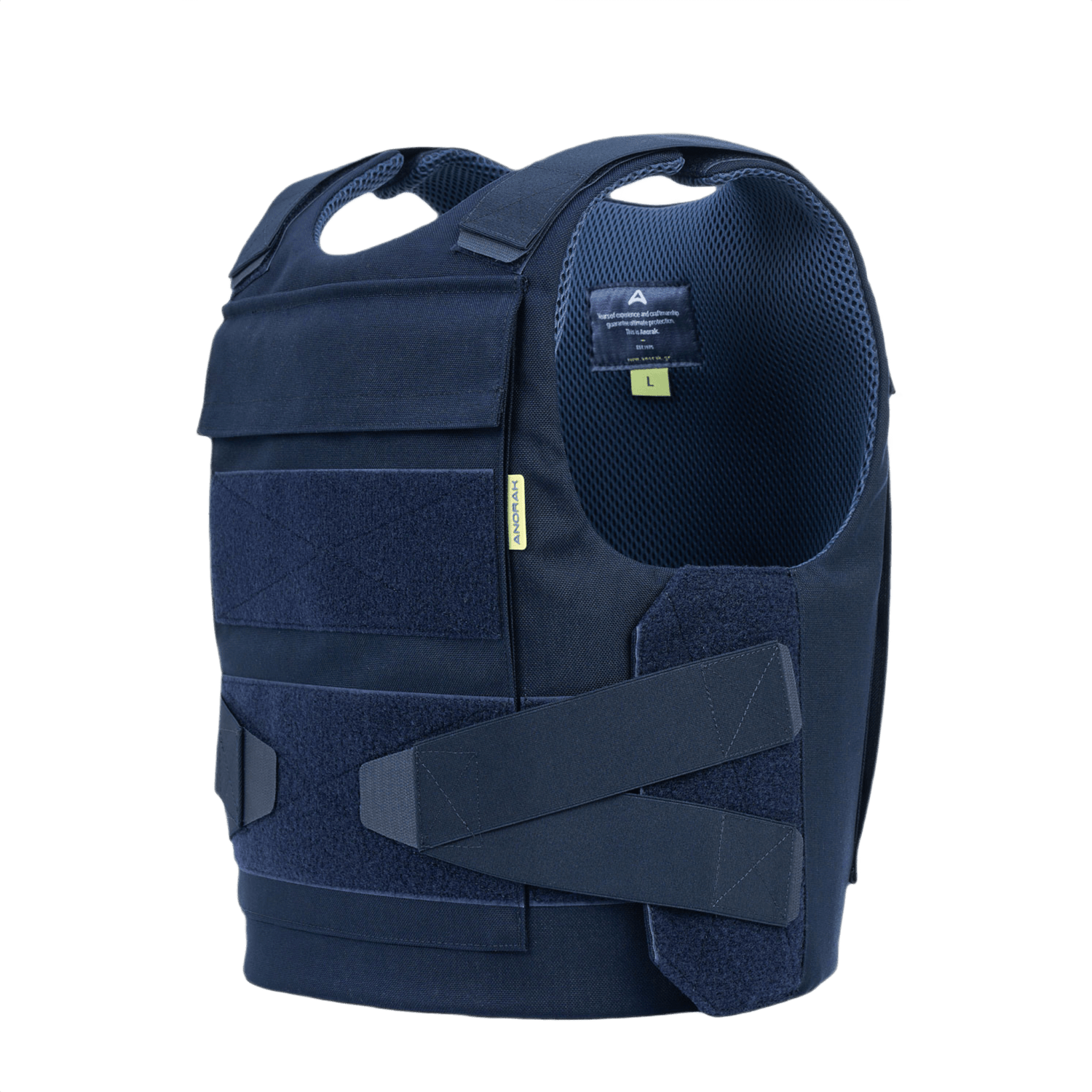 Anorak Rhodium® Duty II Stik & Skudsikker Vest - let, holdbar vest med maksimal level IIIA-beskyttelse og justeringssystem.