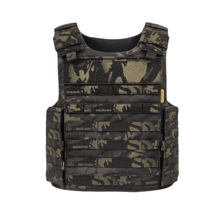 Anorak Rhodium® Tactical III MultiCam® Stik & Skudsikker Vest med NIJ 0101.06 niveau IIIA-beskyttelse mod knive.