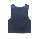 Anorak Titanium® Concealable IV Stik & Skudsikker Vest i dybblå, bagfra visning, NIJ niveau IIIA beskyttelse.