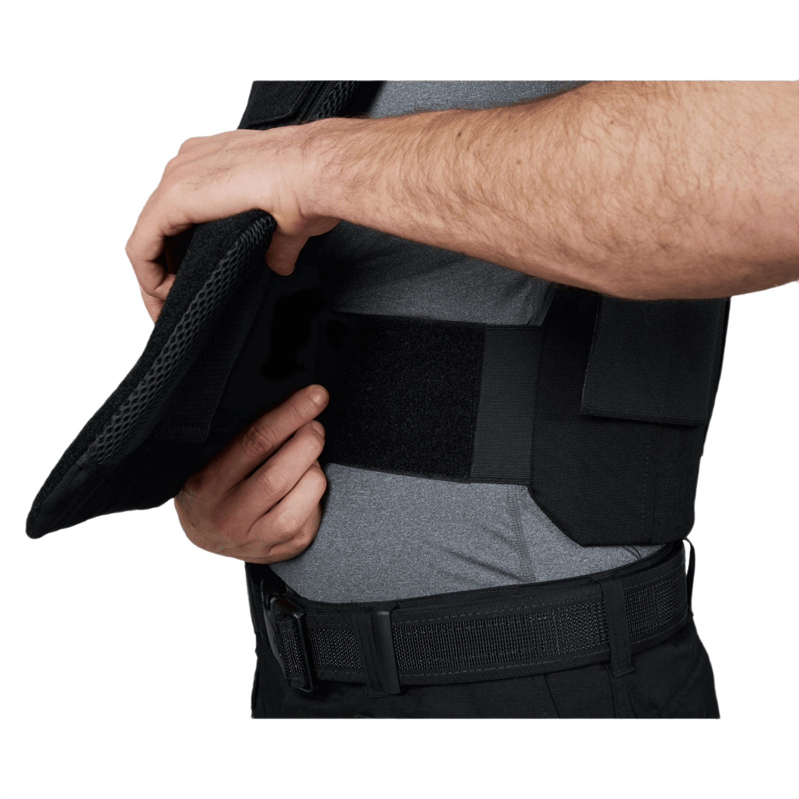 Anorak Titanium® Duty III-M Stik & Skudsikker Vest vises med Level IIIA beskyttelse, ideel til politibetjente og kystvagtsmænd.