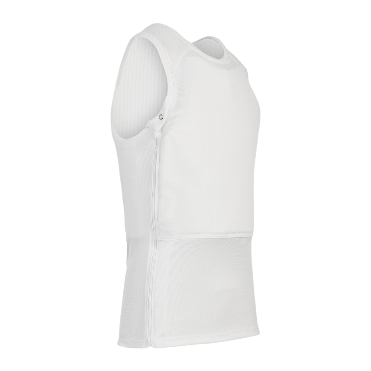 Anorak Titanium® Undershirt II skudsikker vest med maksimal beskyttelse og høj skjult bæring. Designet med hybridpanelsystem.