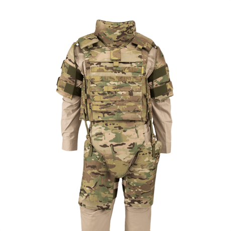 Anorak Chromium® Tactical II – full set MultiCam® blød kropsbeskyttelsesvest, NIJ IIIA standard, MultiCam-camouflage design