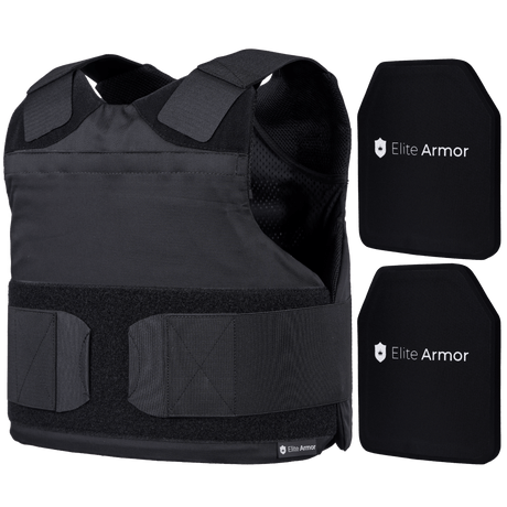Elite Armor impact bundle vest med to traumeplader