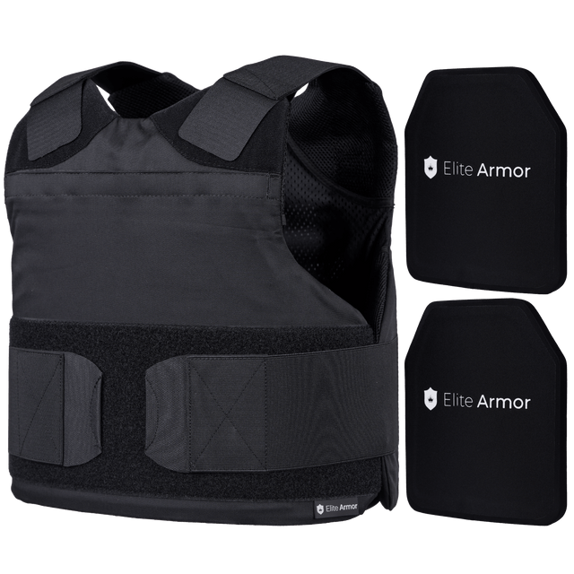 Elite Armor impact bundle vest med to traumeplader
