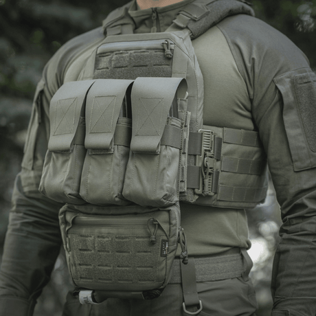 M-Tac taske til 2 magasiner i slidstærk Cordura-materiale til taktisk brug