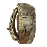 M-Tac Rygsæk Gen. II Elite – Small, kamuflagedesign med mesh-lommer og MOLLE-paneler, praktisk til nem pakning og sikker opbevaring.