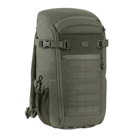 M-Tac Rygsæk Gen. II Elite – Small med MOLLE-paneler og elastiske lommer, designet til praktisk pakning og sikker opbevaring.