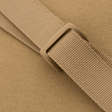 M-Tac Våbenbælte med Tre Punkter, detaljeret nærbillede af holdbart Texcel-stof og WJ hardware til taktisk brug i intense situationer.