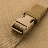 M-Tac Våbenbælte med Tre Punkter med robust spænde, perfekt til taktisk anvendelse i urbane forhold og lange raid-transporter.