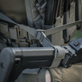 M-Tac Våbenbælte med Tre Punkter til taktiske opgaver og patruljering med holdbart design og sikker WJ hardware.