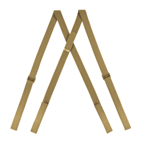 Alt Tag: M-Tac Elastiske Selestropper L7 til arktiske vinterbukser, justerbar højde og velcroklap, ekstra stabilitet bagpå.