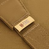 Nærbillede af M-Tac våbenbælte med to punkter, fremhæver holdbare materialer og Woojin Plastic® komponenter.