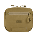 M-Tac organizer pouch Elite til taktisk brug med M.O.L.L.E-system, ideel til førstehjælpsudstyr og EDC-sæt, åbner 90 grader.