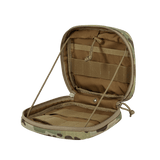 M-Tac organizer pouch Elite med åben 90-graders vinkel, ideel til førstehjælpsudstyr, EDC-sæt, monterbar via M.O.L.L.E.-systemet.