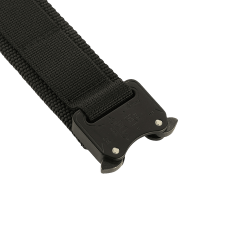 M-Tac Cobra Buckle Taktisk Bælte Gen. II med robust nylonstrop og MOLLE-interface, ideelt til militær og aktiv livsstil.