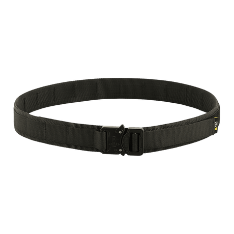 M-Tac Cobra Buckle Taktisk Bælte Gen. II med robust nylonrem og MOLLE-interface, ideel til militærpersonel og aktive brugere.