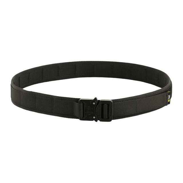M-Tac Cobra Buckle Taktisk Bælte Gen. II med robust nylonrem og MOLLE-interface, ideel til militærpersonel og aktive brugere.