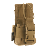 M-Tac Radio Pouch Motorola 4400/4800 designet til nem adgang og kompatibilitet med MOLLE-systemet i sandfarvet materiale