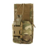 M-Tac Radio Pouch Motorola 4400/4800, designet til nem adgang til kontroller, kompatibel med MOLLE-system, camouflage mønster