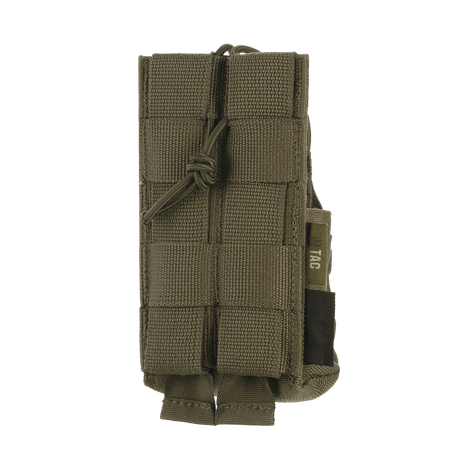 M-Tac Radio Pouch Motorola 4400/4800, MOLLE-kompatibel designet til hurtig adgang til radiofunktioner uden headset.