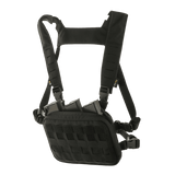 M-Tac Chest Rig Elite, alsidig brysttaske med MOLLE panel og Velcro, perfekt til EDC og taktisk brug, materiale Cordura 500.