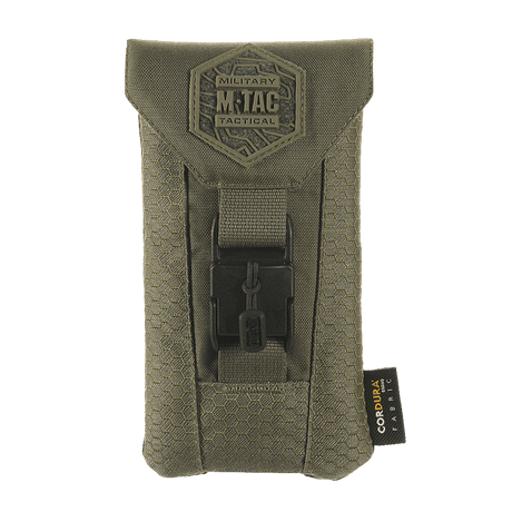 M-Tac Smartphone Taske Elite Medium Hex i CORDURA HEX 1000D materiale med moderne design til beskyttelse og opbevaring af smartphones.