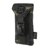 M-Tac Smartphone Taske Elite Medium Hex i sort CORDURA HEX 1000D materiale, stilfuld og holdbar til skærmstørrelser op til 5,8 tommer.