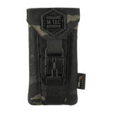 M-Tac Smartphone Taske Elite Medium Hex Black i CORDURA HEX 1000D, stilfuld og slidstærk taske til smartphones op til 5,8 tommer.