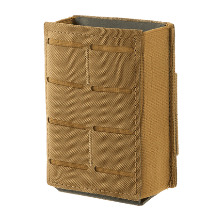 M-Tac Magasinlomme med Elastik (10 cm) Laser Cut i brun farve