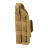 M-Tac Universal Taktisk Hylster Elite Højre, justerbar Cordura 500D holster med MOLLE-interface til pistoler som Glock 17.