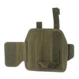 M-Tac Universal Taktisk Hylster Elite Højre fremstillet af lamineret Cordura 500D med Laser Cut-teknologi, MOLLE-kompatibelt design.