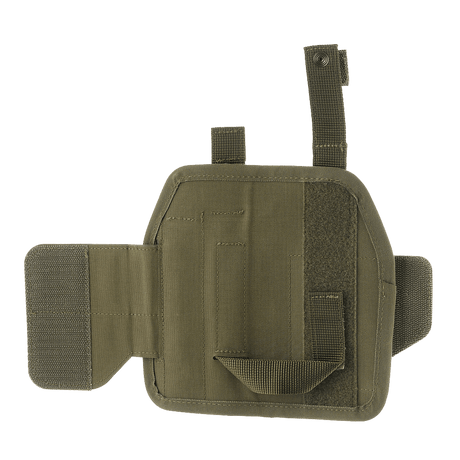 M-Tac Universal Taktisk Hylster Elite Højre fremstillet af lamineret Cordura 500D med Laser Cut-teknologi, MOLLE-kompatibelt design.