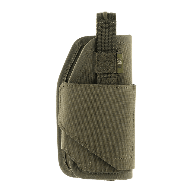 M-Tac Universal Taktisk Hylster Elite Højre lavet af lamineret Cordura 500D med Laser Cut og justerbar strop til pistoler som Glock 17.