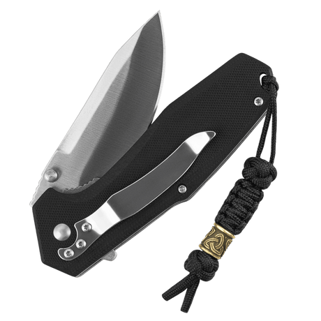 M-Tac Lanyard Skandinavisk Small Triquetra kniv med paracord og dekorativ perle