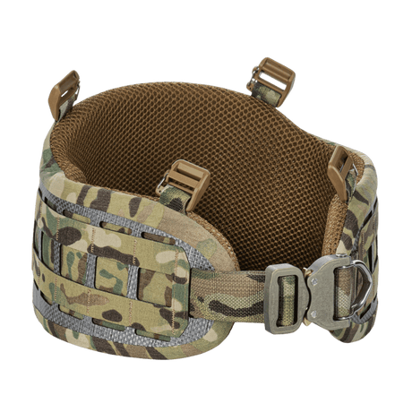 M-Tac Taktisk Krigsbælte Tiger D-Ring Cobra i slidstærkt Cordura 500D materiale, tilpasningsdygtigt til soldaterbrug og operationer.