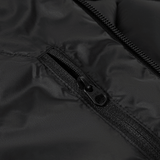 Nærbillede af lynlåsdetalje på M-Tac Space Armor Jakke Gen.II, der demonstrerer holdbart og åndbart design i praktisk funktionalitet.