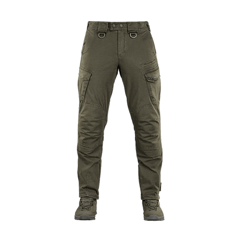 M-Tac Bukser Aggressor Gen.II Vintage i kraftig bomuldsstof med vintage-finish, ideelle til både udendørs og hverdagsbrug.