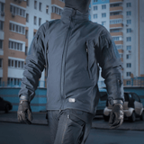 M-Tac Soft Shell Jakke med polyuretan-membran og fleece-lag til beskyttelse mod vind og vejr, let og isolerende design.