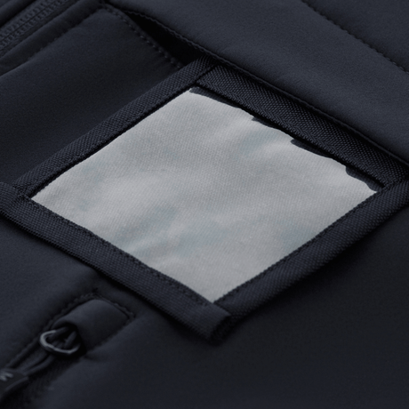 Identifikationspanel på M-Tac Soft Shell Police Jakke med skjult lommedesign