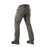 M-Tac Bukser Soft Shell Vinter set bagfra med forstærket bagparti, ideelle til kolde forhold og skijakke.