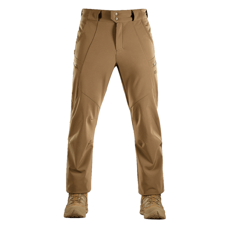 M-Tac Bukser Soft Shell Vinter med fleecefor, designet til varme og beskyttelse mod vind og fugt, ideel til efterår og vinter.
