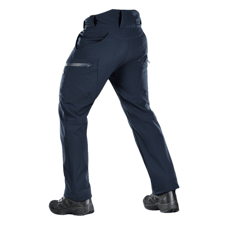 M-Tac Bukser Soft Shell Vinter med fleecefor og beskyttelse mod vind og fugt, ideelle til efterårs- og vinterudendørsaktiviteter.
